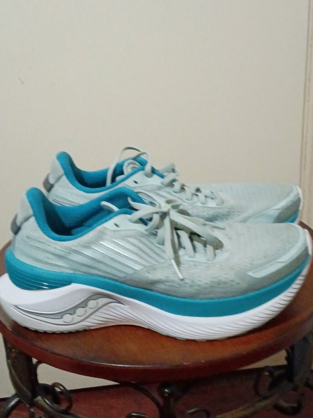 Saucony Endorphin Shift 3 Women's Running Shoes Gray/Blue US Size 10 Sneakers
